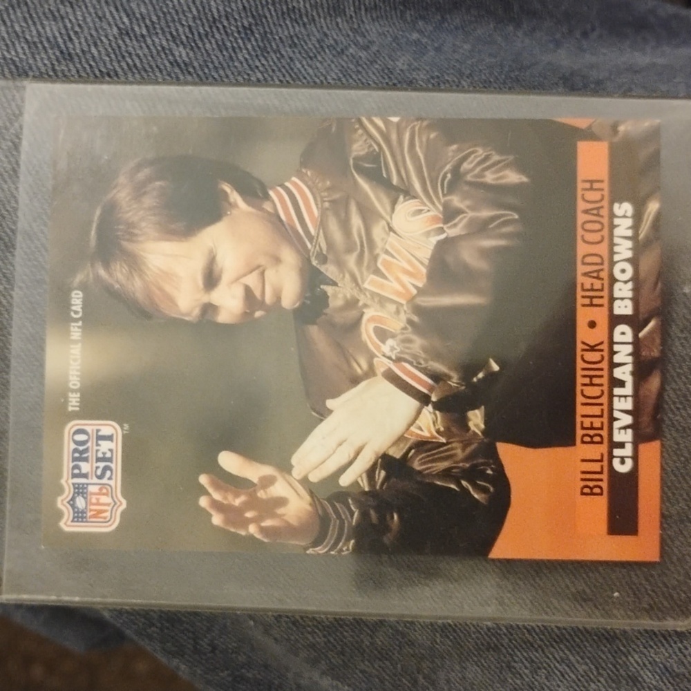 Bill belichick rookie card